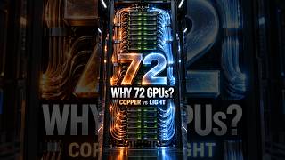 Why Only 72 GPUs in an AI Rack? Copper vs. Light #ai  #artificialintelligence #nvidia #photonics