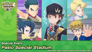 Pokemon Masters EX Pasio Special Stadium Master Mode 15K Pts Season 7 (Fire Type)