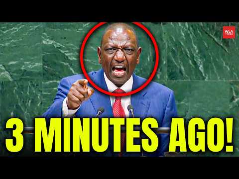 Kenyan President RUTO ROARS AT UNGA: Fiery Speech Sends SHOCKWAVES Worldwide!