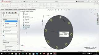 TTPRO Solidworks 2016   Axis Pattern