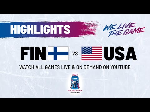 Finland vs. USA - Game Highlights | 2023 #IIHFWorlds