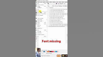 font missing problem and solutions#coreldrawtutorial #flex_design #election_poster_design