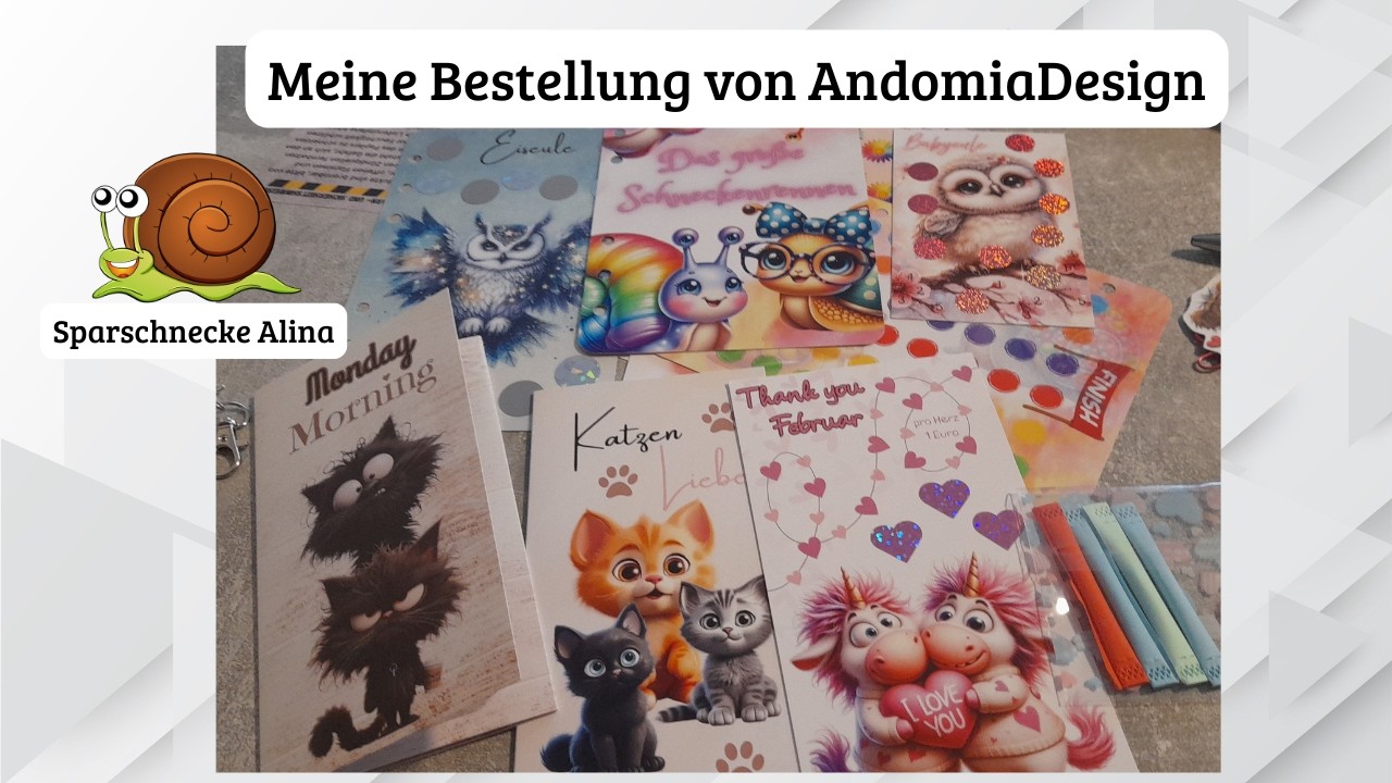 Unboxing meiner Bestellung bei AndomiaDesign