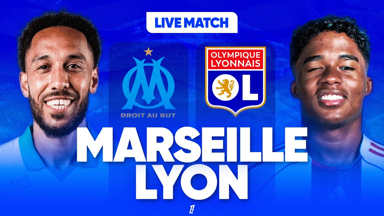 🔴 MARSEILLE - LYON LIVE / 🚨MATCH DECISIF POUR LE PODIUM ! 👀LES OPS SONT DOS AU MUR !  / 🏆LIGUE 1