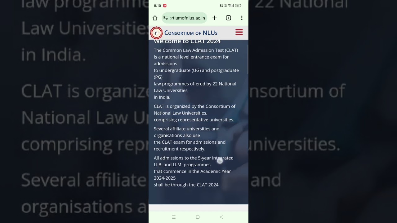 # CLAT 2024 first allotment list download # CLAT first merit list # CLAT2024 # CLAT results #