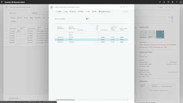 Dynamics 365 Business Central : How to Check financial journals in the background