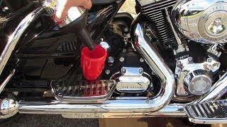 How to Change Oil and Fluid on a Harley Davidson Twin Cam Road King  GetLowered.com
