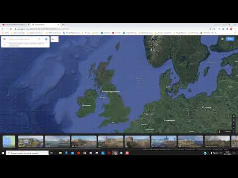 Как смотреть карту со спутника в Google Maps