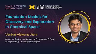 Foundation Models for Discovery and Exploration in Chemical Space | Venkat Viswanathan | 2026
