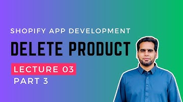 Add Delete Functionality in Shopify App with Remix.js and Polaris | Shopify App Development