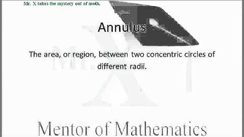 Annulus
