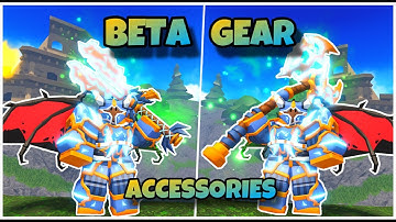 BETA GEAR!! QUICKEST WAY TO UNLOCK ALL | ELEMENTAL DUNGEONS