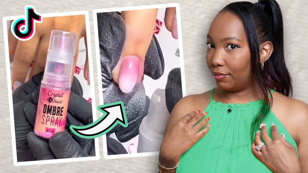 China Glaze Spray On Nail Polish - Demo & Review - YouTube