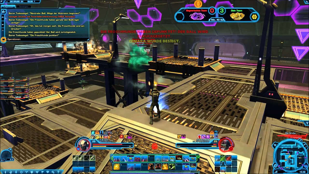 SWTOR - Gunslinger PVP (10-29) Huttball