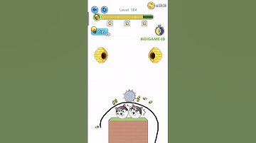 Replay Game 🐶 Save The Doge Level 164 Perfect 3 Stars Gameplay #savethedoge