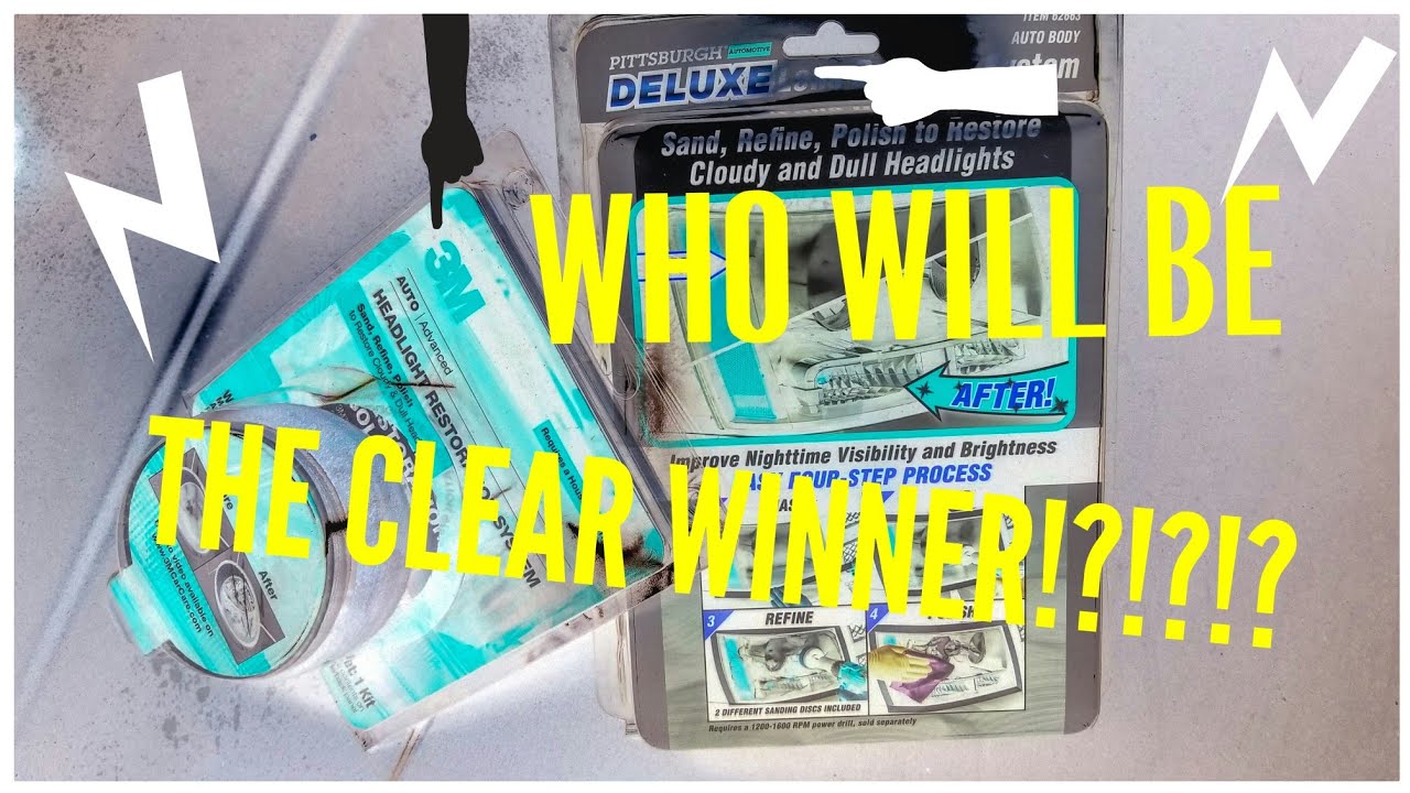 Headlight Restoration How To & Showdown! Harbor Freight vs. 3M! YouTube