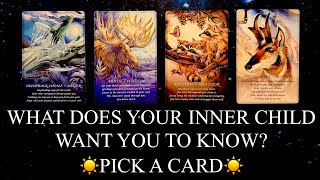PICK A CARD | 🧩WHAT DOES YOUR INNER CHILD WANT YOU TO KNOW RIGHT NOW?✨ screenshot 1