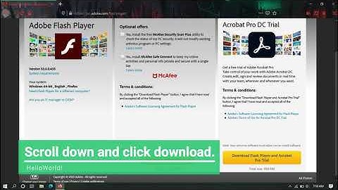 Enabling Adobe Flash Player on Mozilla Firefox
