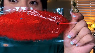 ASMR Eating Mexican Pomegranate Slap/ Comiendo Cachetada de granada Mexicana 😍💞
