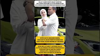 HALDY SABRI MINTA MAAF DIDEPAN KELUARGA IRISH DAN UMUMKAN KEHAMILAN NYA #irishbella #haldysabri