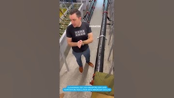 Our CEO Zach explains temp regulation w/ #immersioncooling at 1 of our #bitcoin mining facilities.