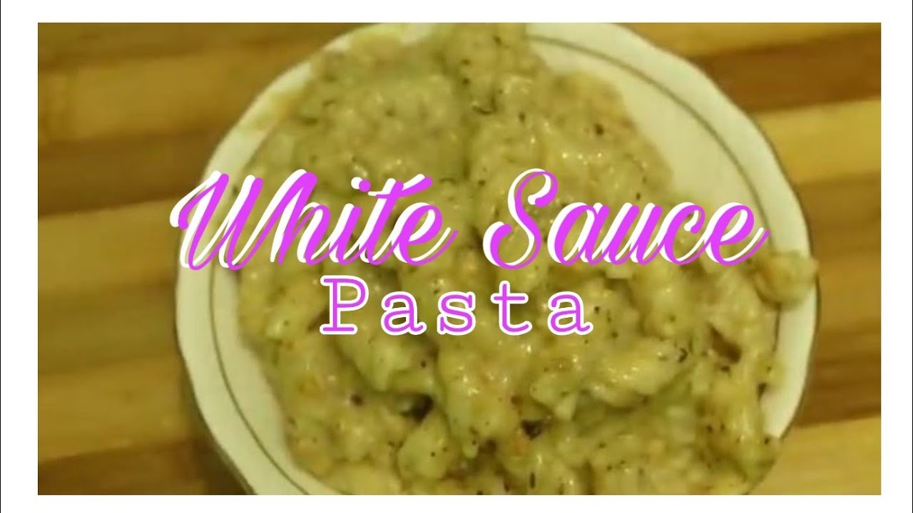 WHITE SAUCE PASTA QUICK MEAL AT HOME YouTube