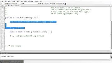 Introduction to Methods B