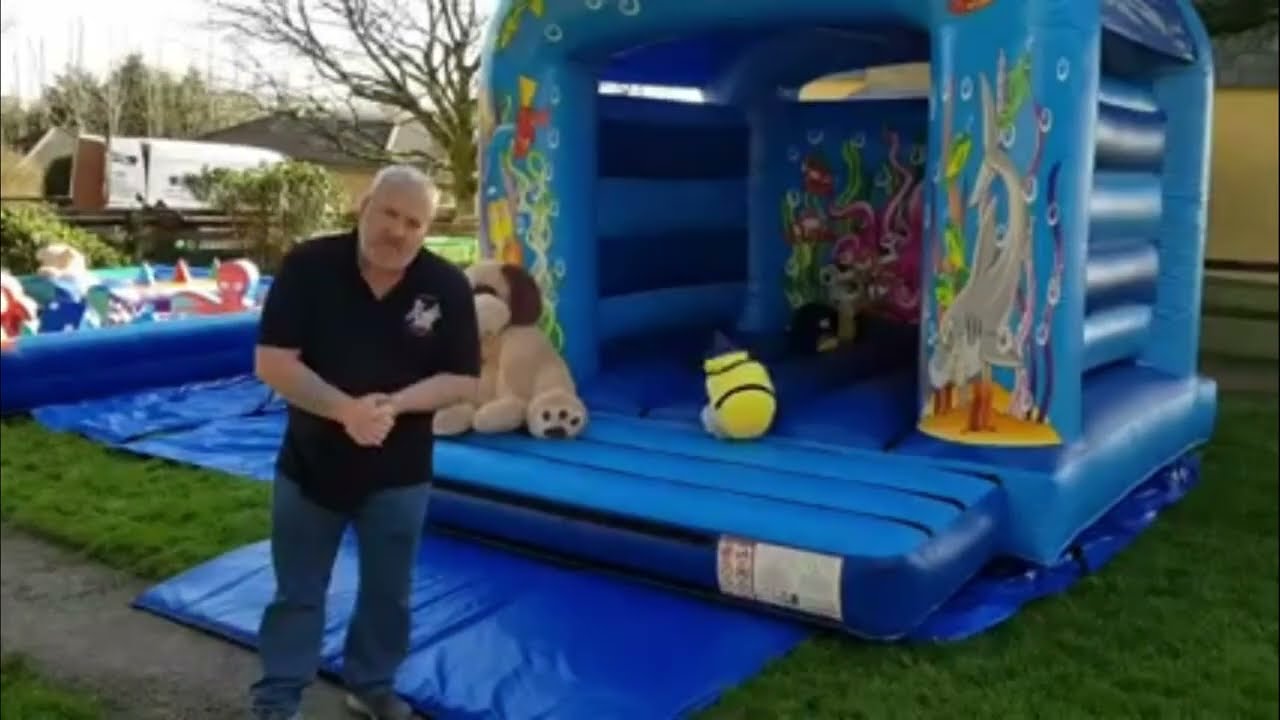 Funny Bouncy Castle advert Video in Covid times 2020 (Poor Quality) 
