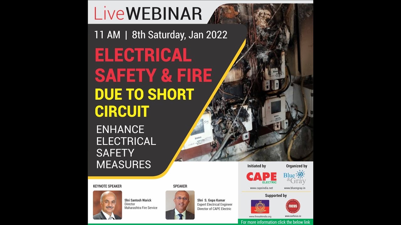ELECTRICAL FIRE DUE TO SHORT CIRCUIT & ELECTRICAL SAFETY - Part 1