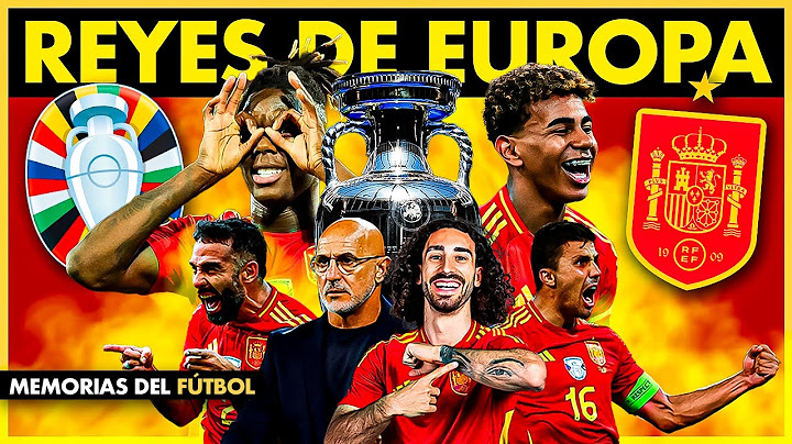 ESPAÑA Campeón EURO 2024 🇪🇸 🏆 La 4ª Eurocopa de la Roja