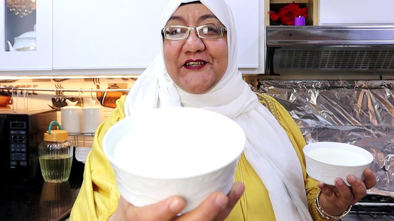 هتندمى لو مجربتيش الزبادى الكريمى القشطة بطريقتى بدون ماكينة ولا فرن