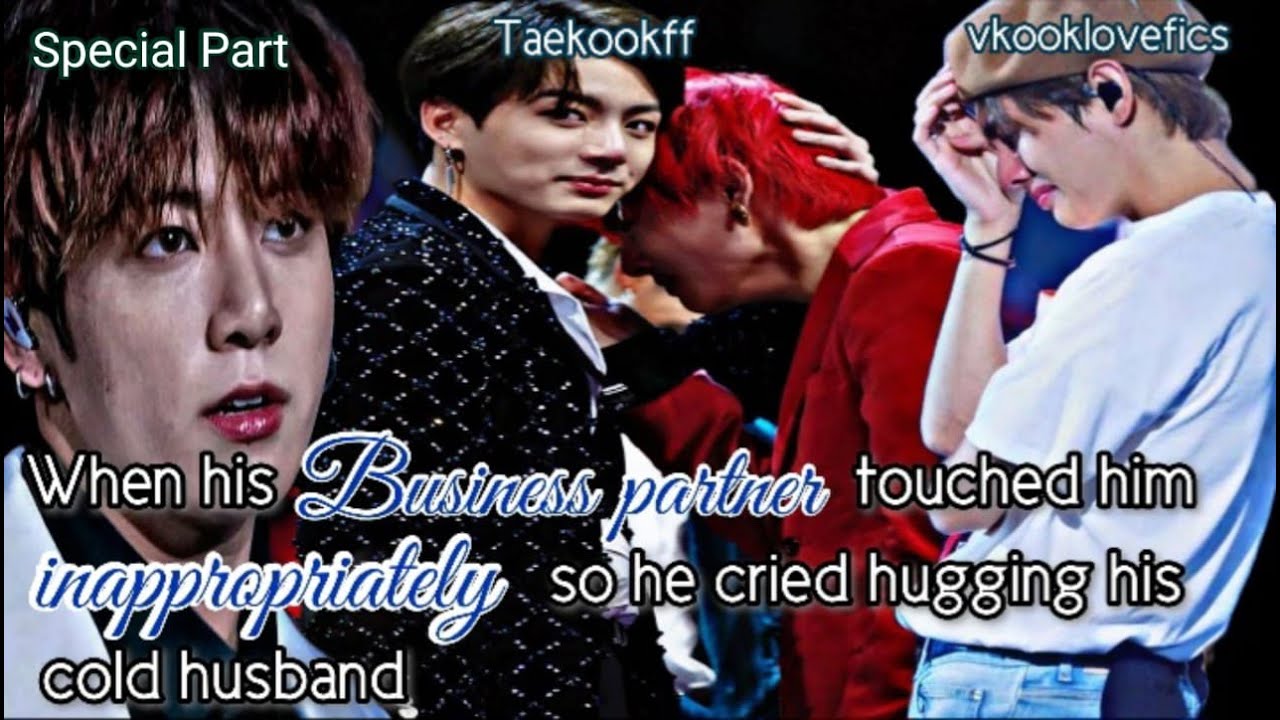 When his Business partner touched him inappropriately so he cried hugging his cold husband.