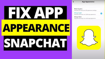 How To Fix App Appearance Not Showing On Snapchat (2021)