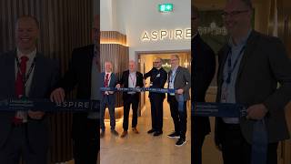 Official opening of the brand-new Aspire Executive Lounge at Liverpool John Lennon Airport 🙌