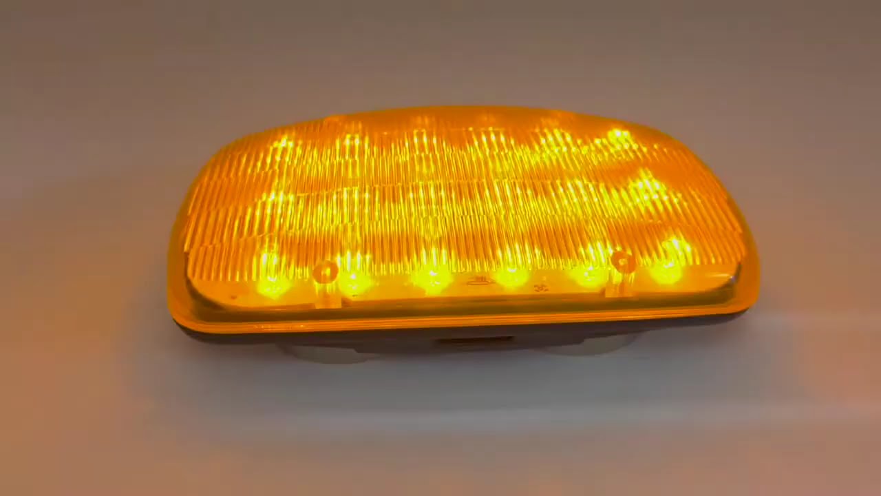 Pro Trucking Products: MS35A Amber LED 2 Function Safety Light