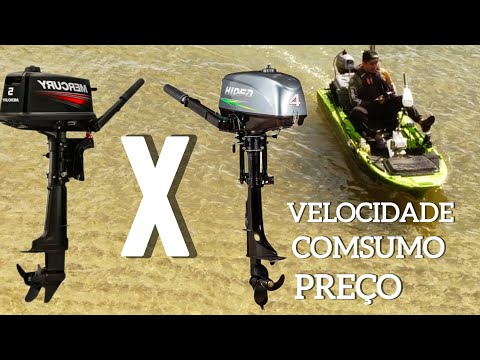 Qual motor e melhor no ARK? Teste na pratica de velocidade no ARK 1290 com 4hp e 5 hp