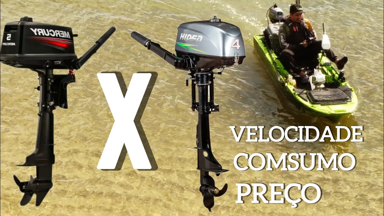 Qual motor e melhor no ARK? Teste na pratica de velocidade no ARK 1290 com 4hp e 5 hp