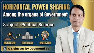 #Horizontal Power Sharing, #Political Science, Crack UPSC PCS SSC UPP and TET exams.
