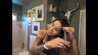 Hair Care using Davines products (2020)