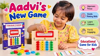Colour Coder Game for Kids | Fun & Educational Learning Game for 4 Year Olds | Pattern Matching Game screenshot 1
