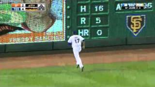 2010/10/30 Cruz's running grab