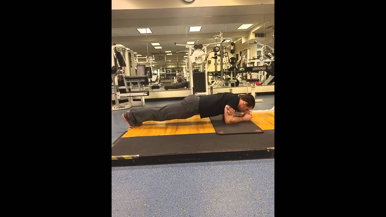 Plank with Scapula Dips YouTube
