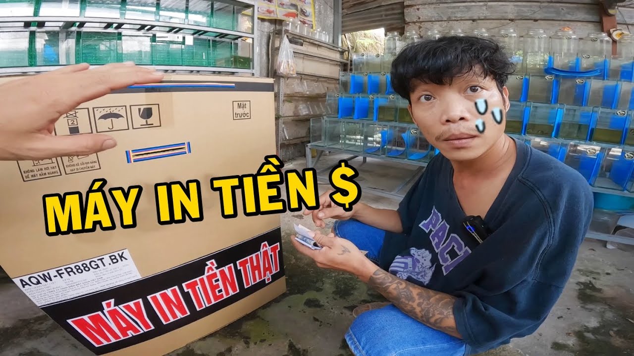 Ông chủ trại cá Betta đổi xe Sonic lấy CHIẾC MÁY IN TIỀN và cái kết