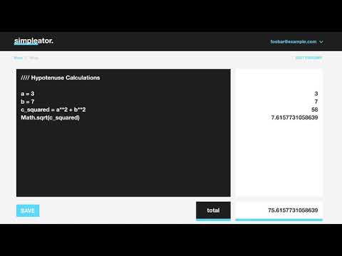 Simpleator - Variables