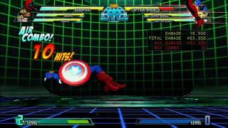 MvC3: Deadpool - Combo 02 - This Is My Slide Loop!