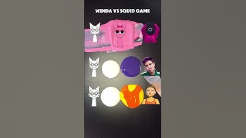 Sprunki Wenda vs Squid Game Guess the mixed color #squidgame2 #sprunki #incrediboxsprunki #colors
