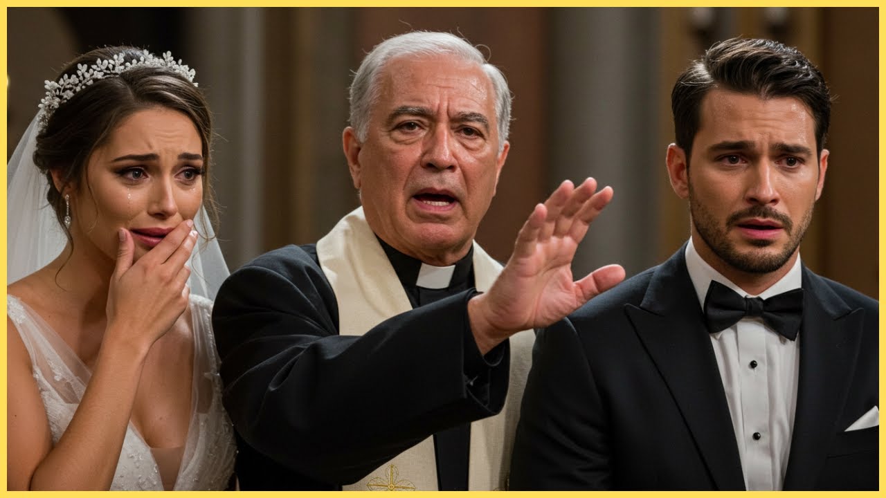 💍 LA BODA INTERRUMPIDA  EL SECRETO QUE DETUVO TODO EN EL ALTAR