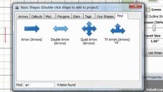 Make the Cut! Software - Using Basic Shapes in Version 3.2