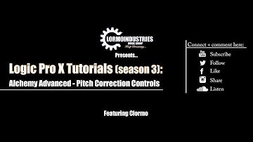 Alchemy Pitch Correction Controls (Logic Pro Tutorial)
