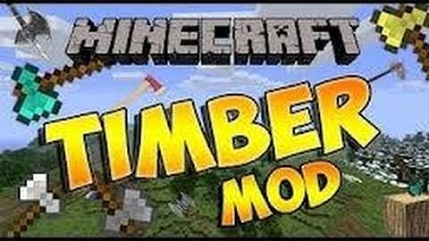 Minecraft 1.5.2 - Como Instalar TIMBER MOD - Español Tutorial
